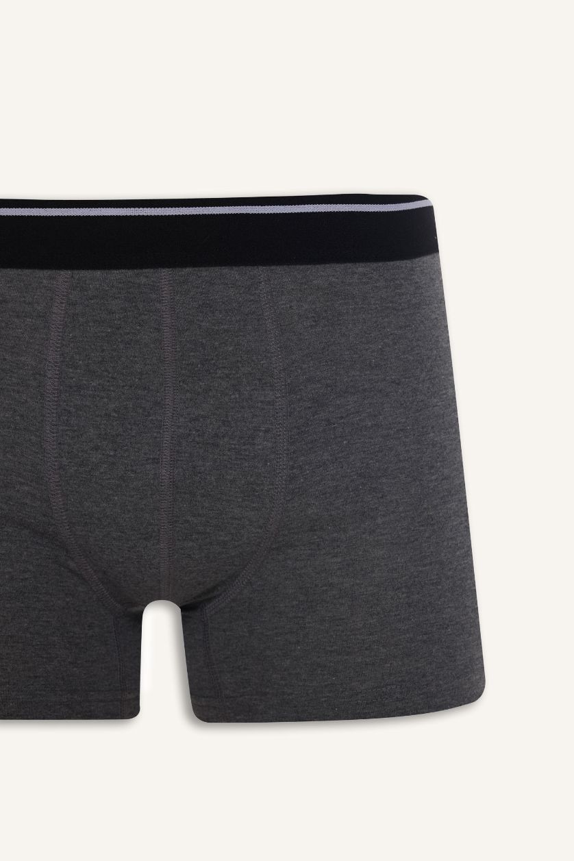 رجال ميلانج رمادي فاتح بوكسر قصة عادية - 3 قطع