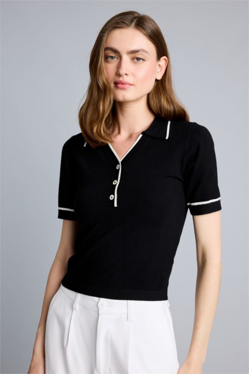 Women Black Regular Fit Pullover