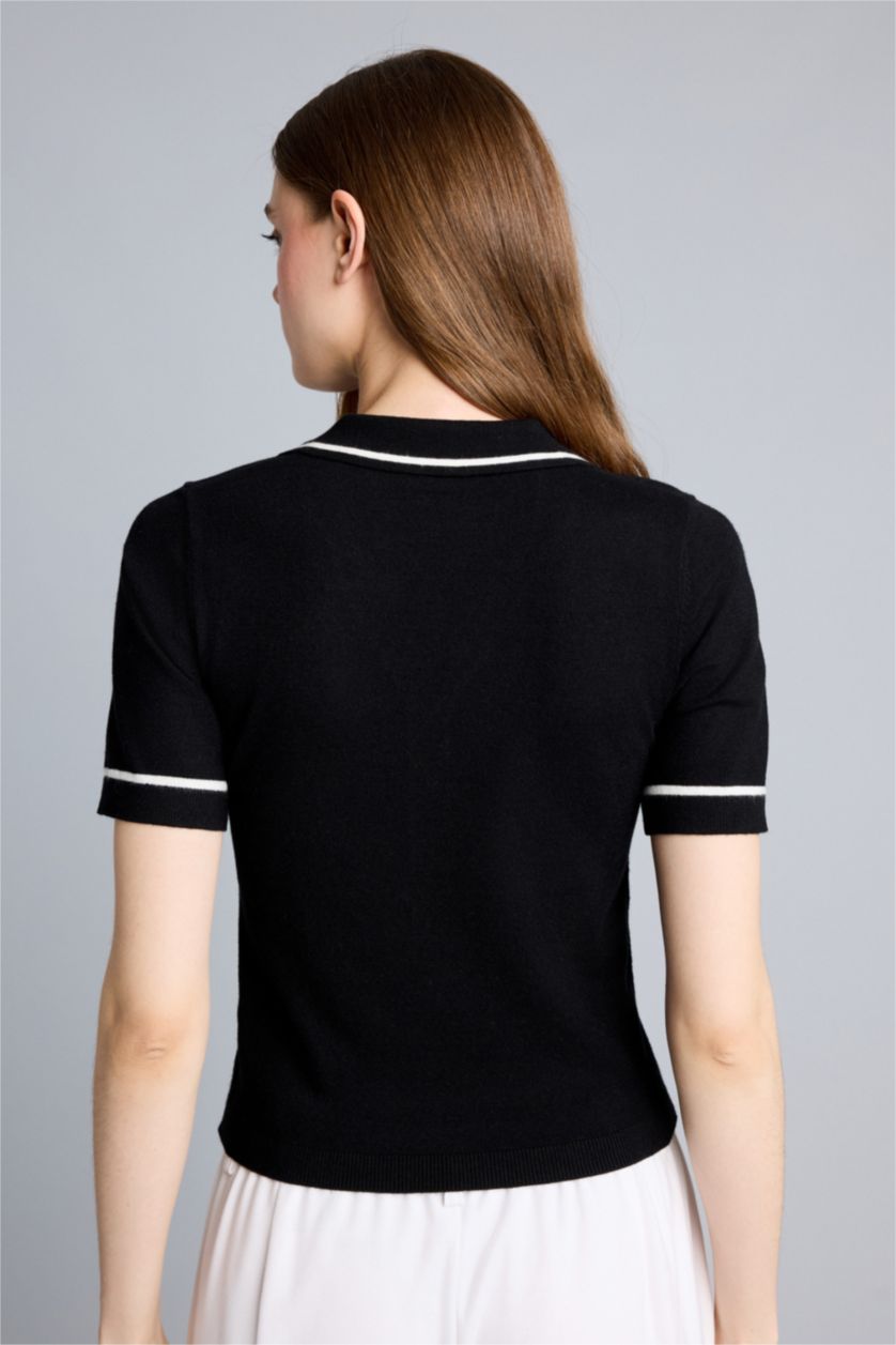 Women Black Regular Fit Pullover