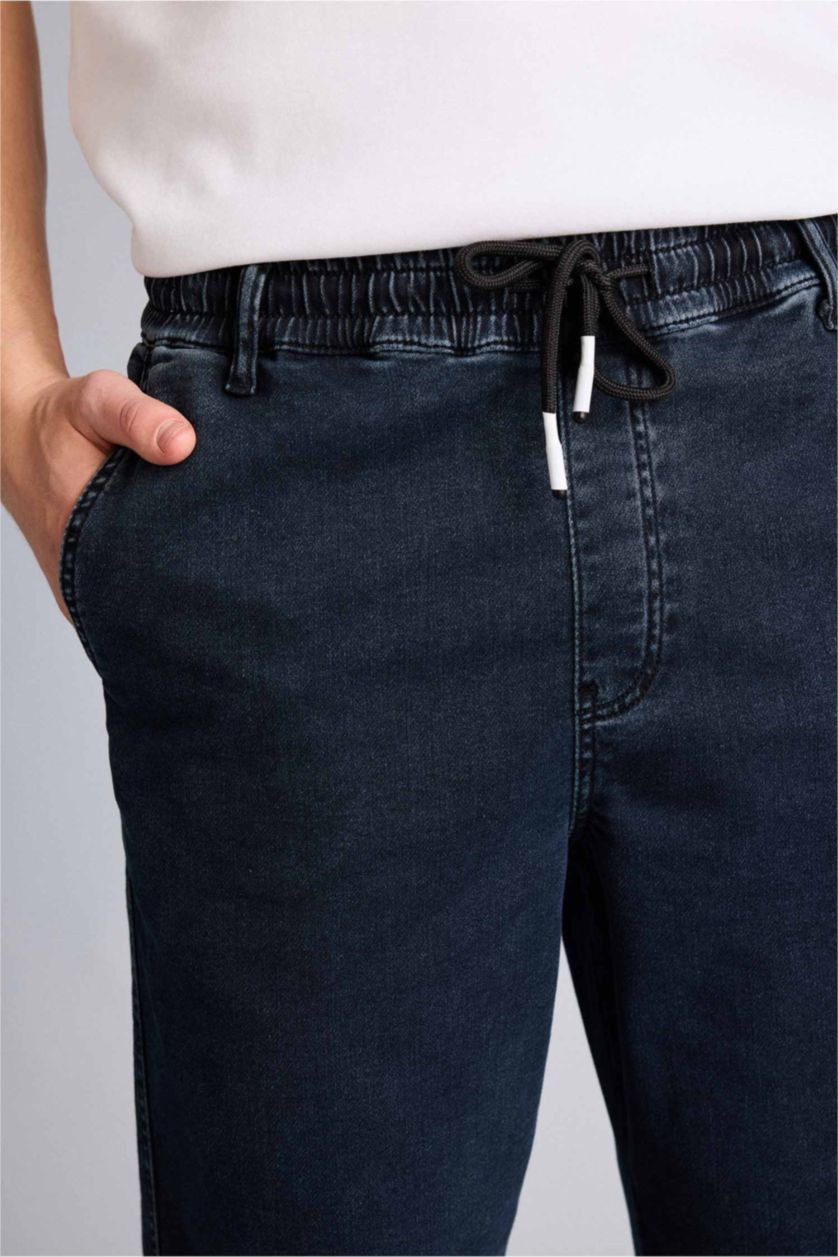 MAN Blue Black Wide Leg Jeans