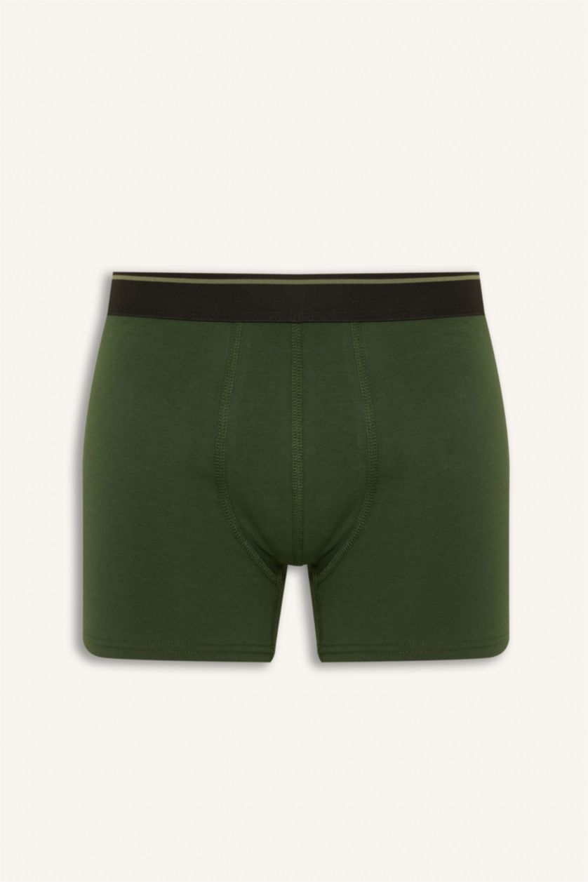 Man Dark Green بوكسر قصة عادية - 3 قطع