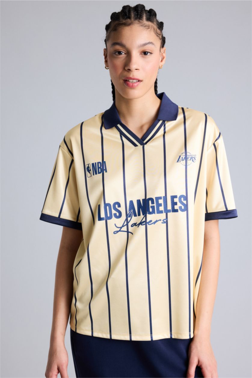 Женщины Светло-желтый Woman Short Sleeve T-Shirt