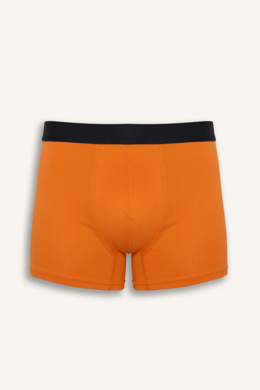 Erkek Koyu Mavi Regular Fıt Hayvan Desenli 3'lü Boxer