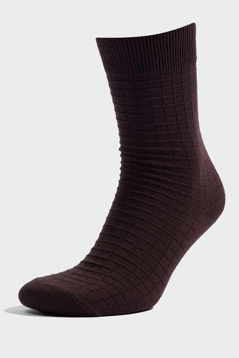 MAN Brown Man 3 Piece Cotton Long Socks