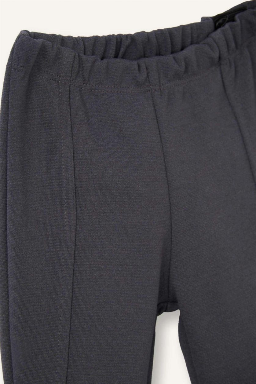 Kız Bebek Antrasit Tayt Kız Bebek