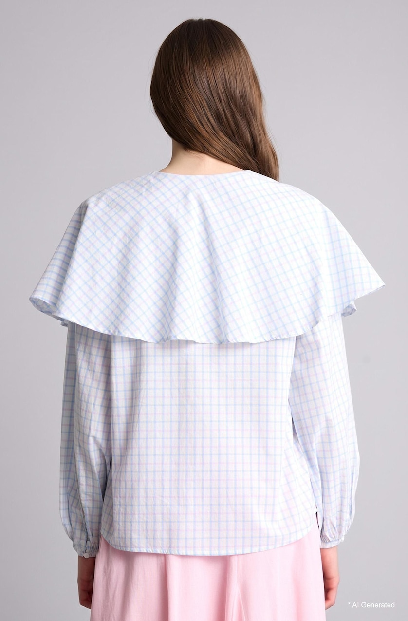 WOMAN Ecru Regular Fit Poplin Long Sleeve Tunic
