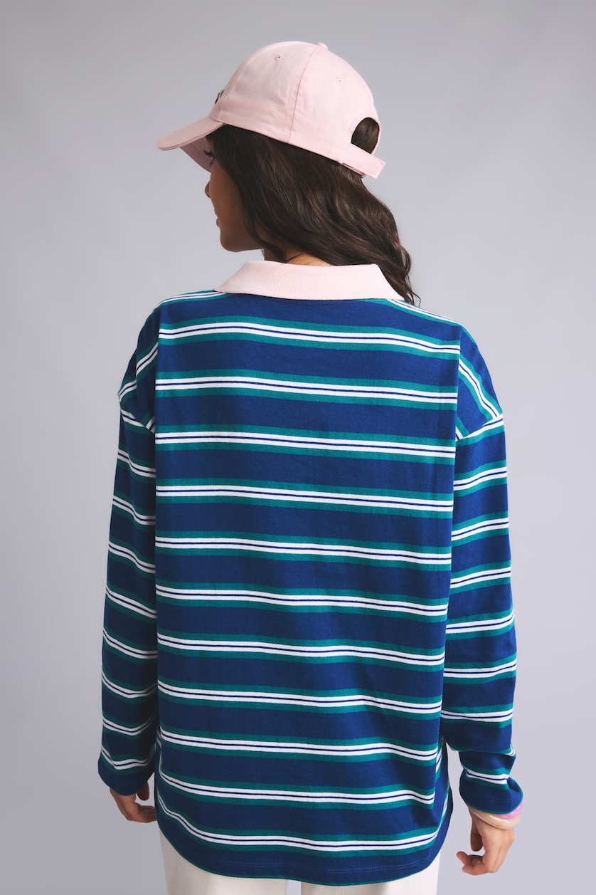 Woman Indigo Loose Fit Sweatshirt