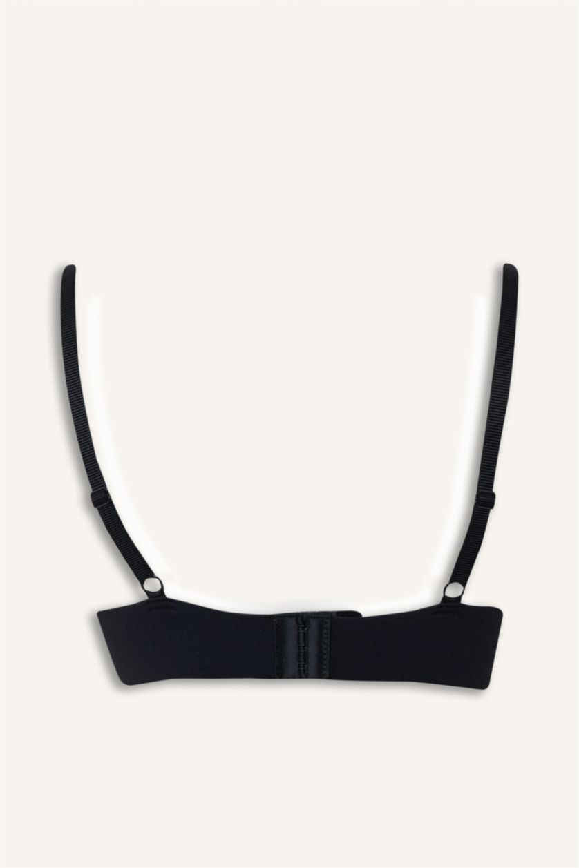 نساء أسود حمالة صدر برا بنص بطانة