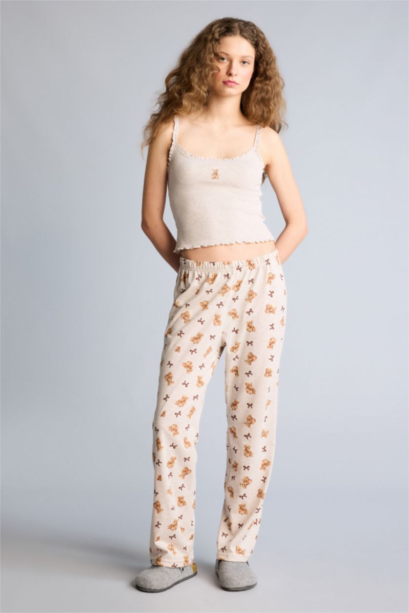 Kadın Bej Melanj Ribana Atlet