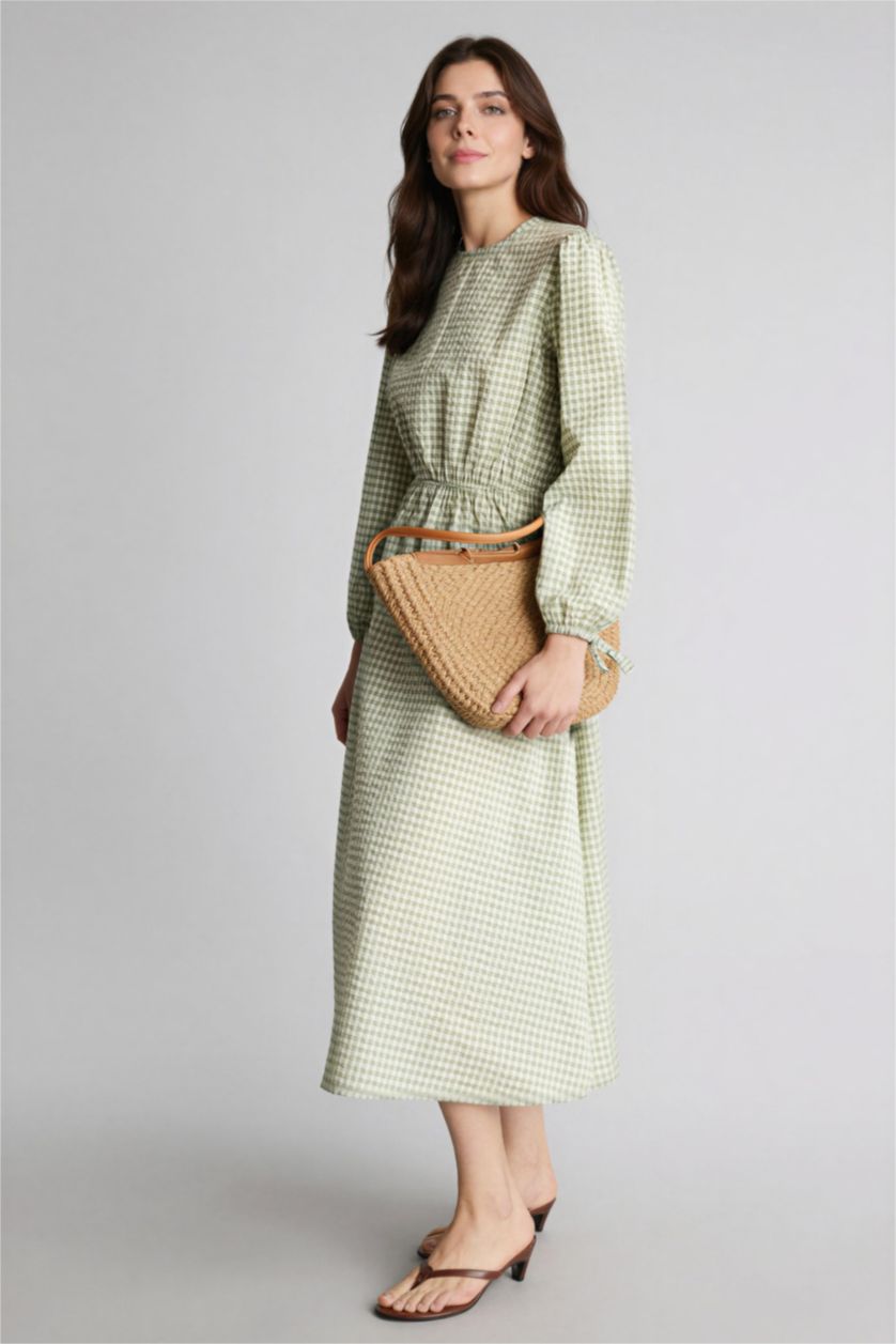 WOMAN Green Wowen Fabrics Dress