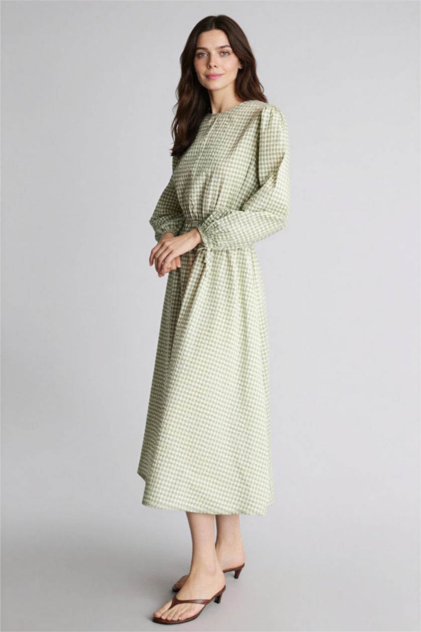 WOMAN Green Wowen Fabrics Dress