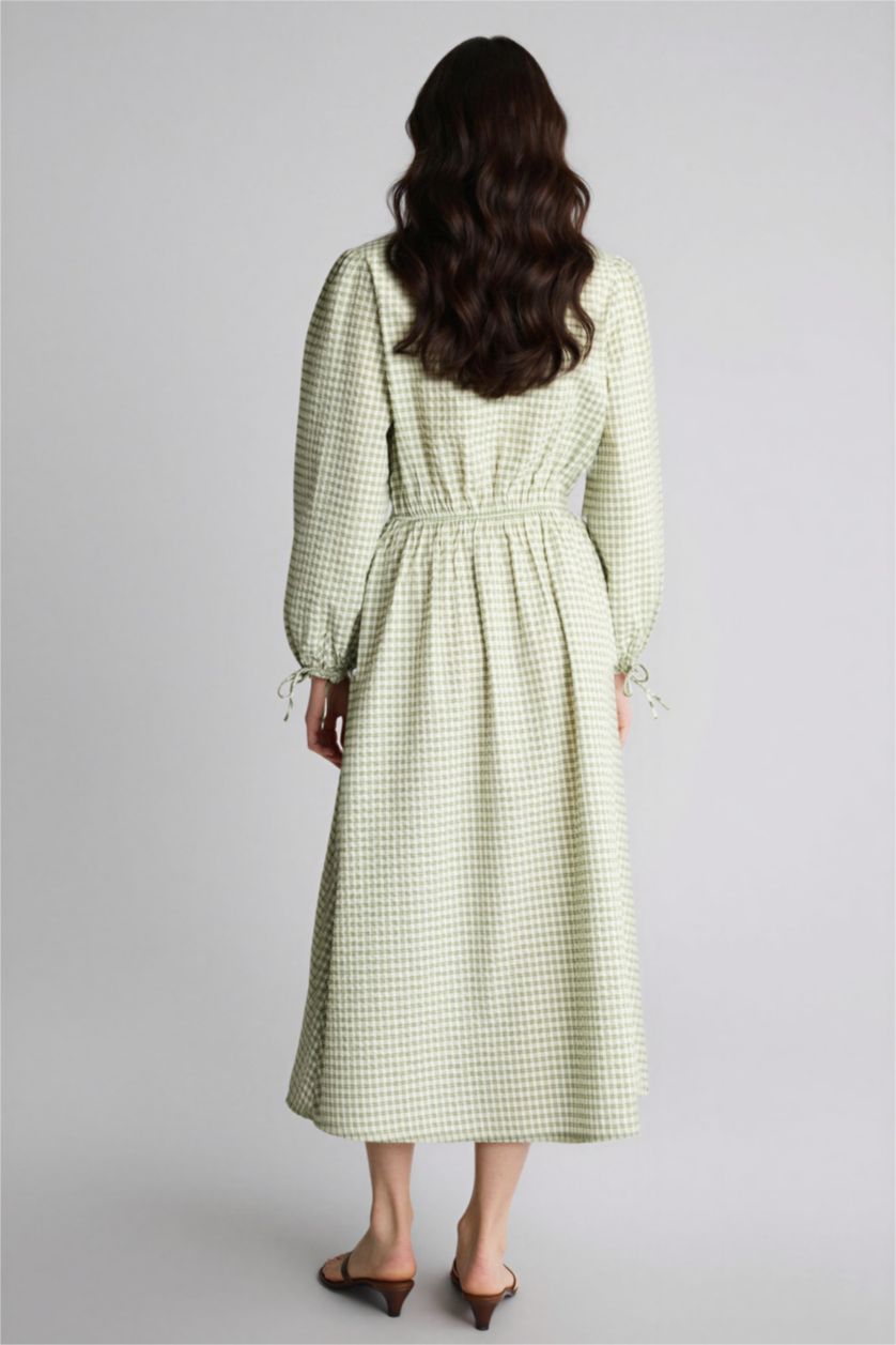 WOMAN Green Wowen Fabrics Dress
