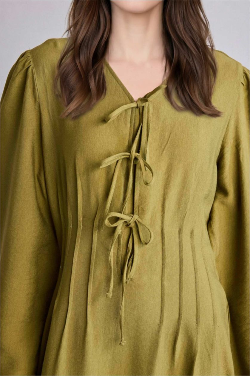 WOMAN Khaki Dress