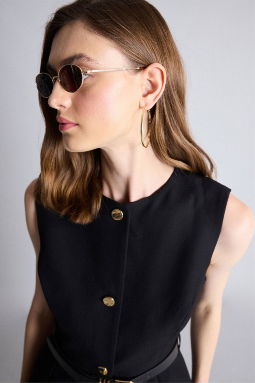 Women Brown Sunglasses