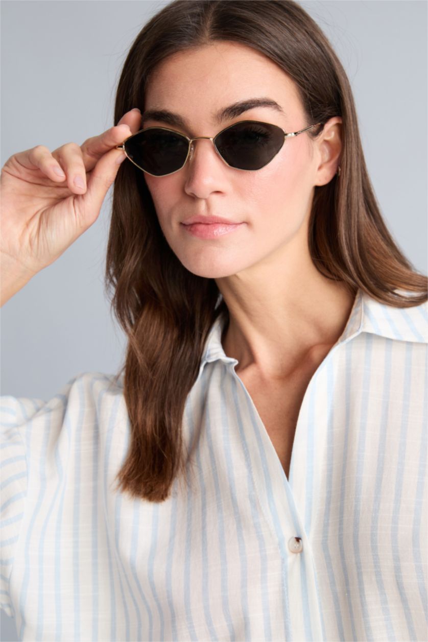 Kadın Yeşil Kadın Güneş Gözlüğü