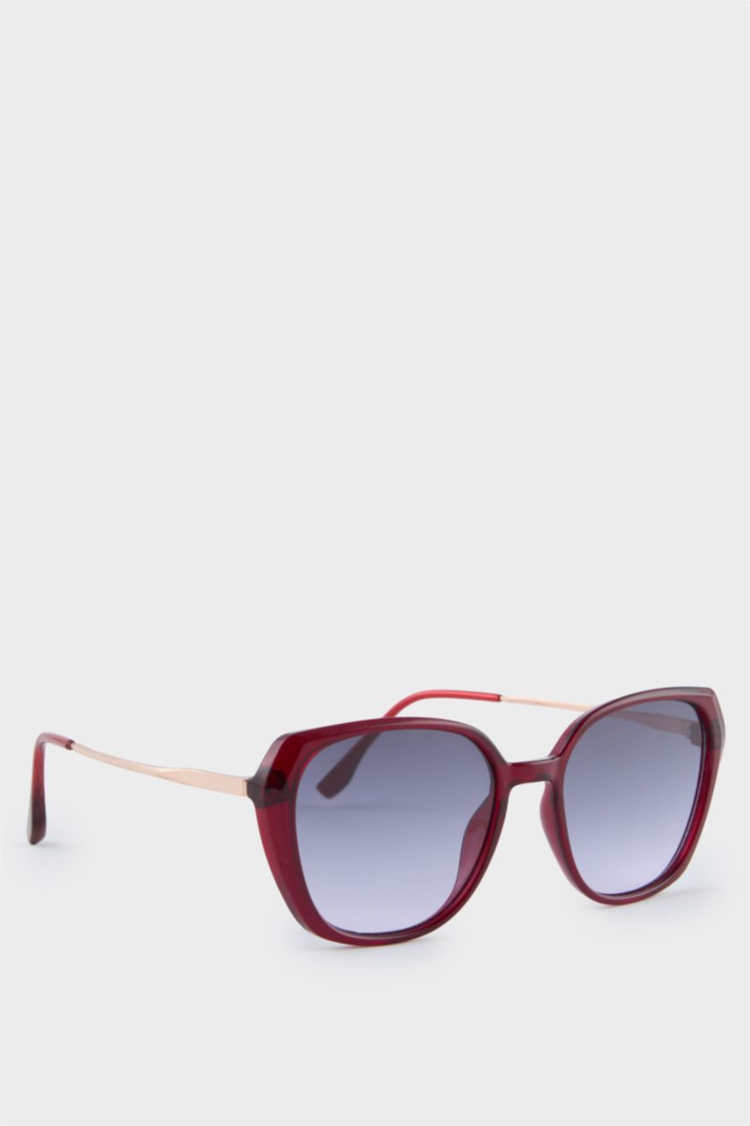Kadın Koyu Bordo Kadın Güneş Gözlüğü