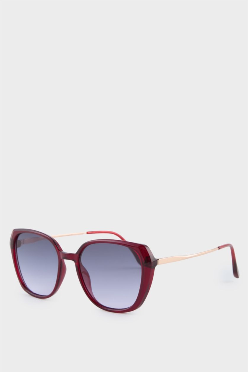 Kadın Koyu Bordo Kadın Güneş Gözlüğü
