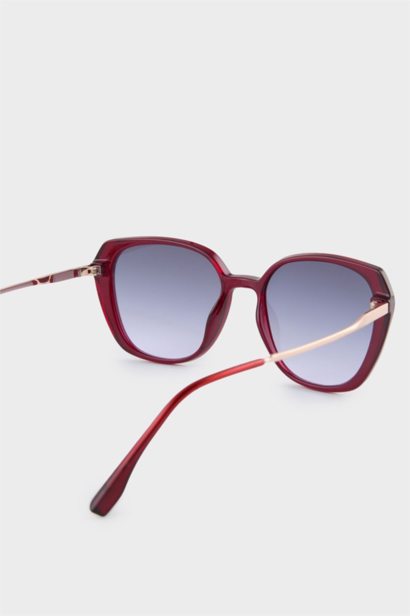 Kadın Koyu Bordo Kadın Güneş Gözlüğü