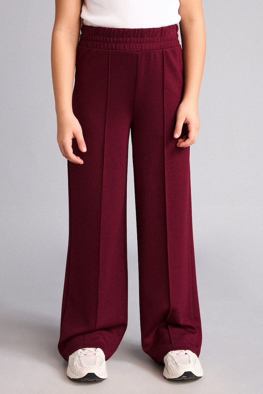 Girls & Teens Bordeaux Girl Wide Leg Modal Trousers