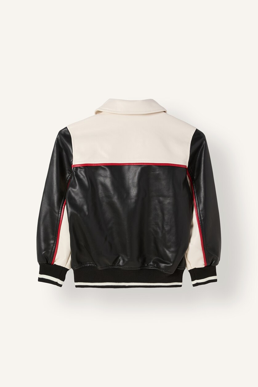 Boys & Teens Black جاكيت ولادي بياخة بولو
