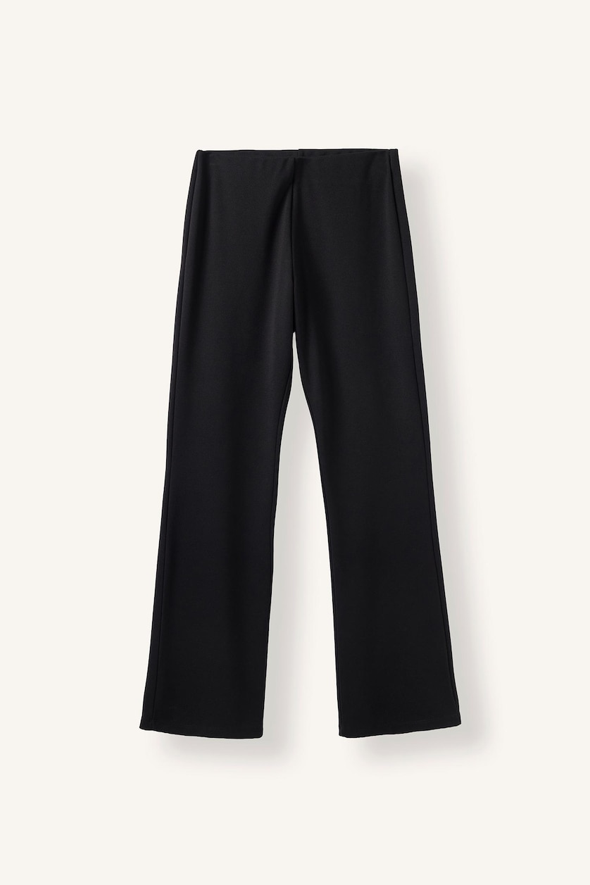 WOMAN Black Regular Fit Sweatpants