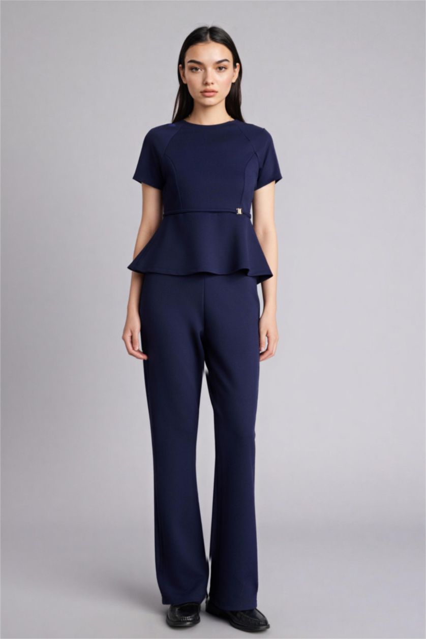 Kadın Lacivert Pantolon
