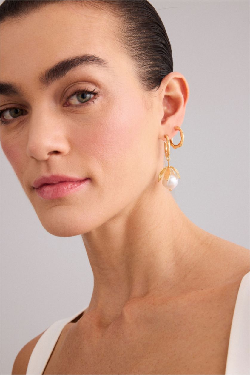 WOMAN GOLD Woman 2 Piece Earrings