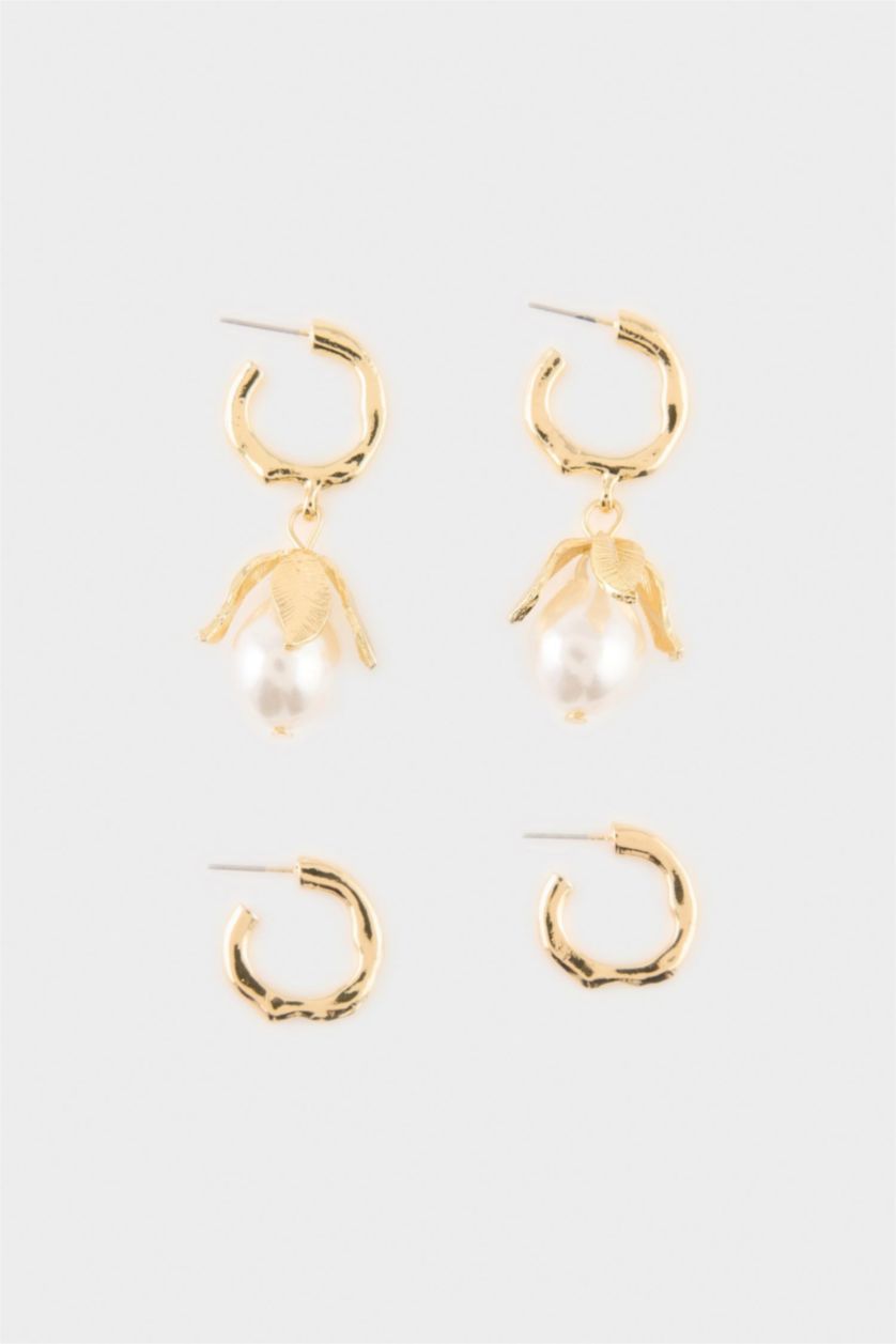 WOMAN GOLD Woman 2 Piece Earrings
