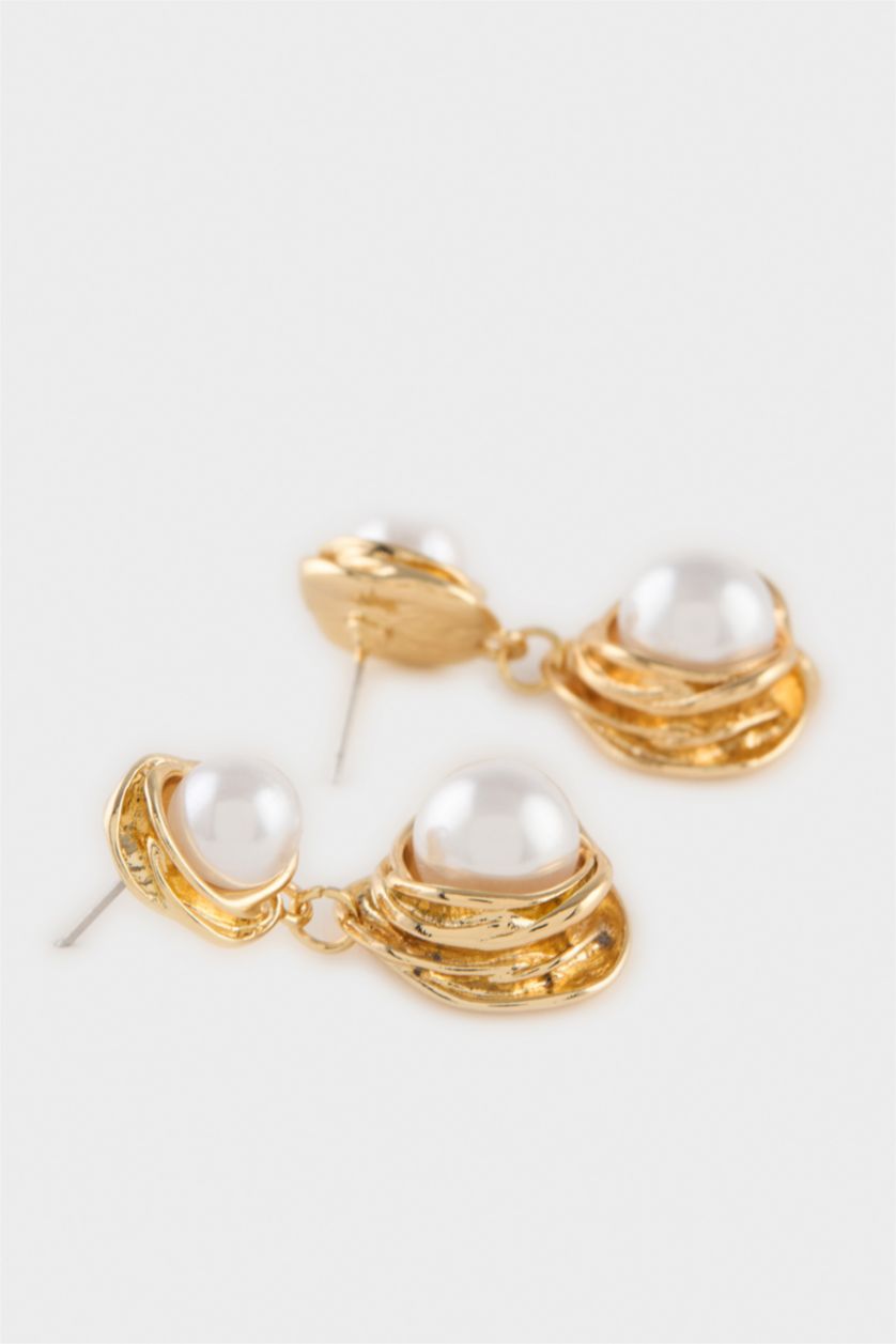 Kadın Altın Kadın 2'li Küpe