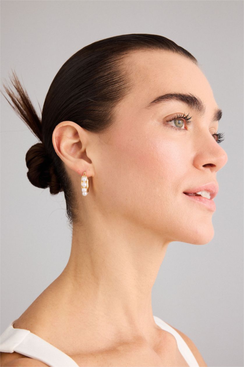 WOMAN GOLD حلق حريمي - قطعتين