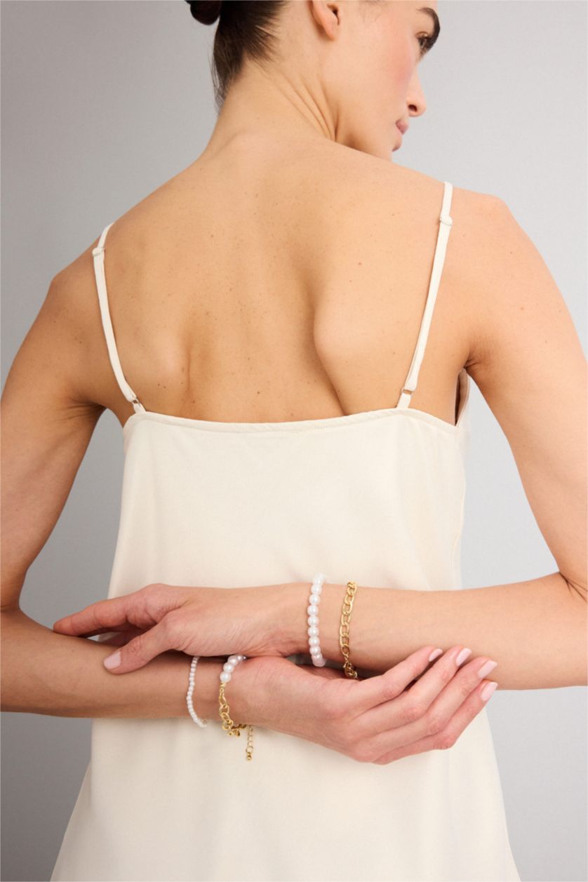 Kadın Altın Kadın 4'lü Bileklik