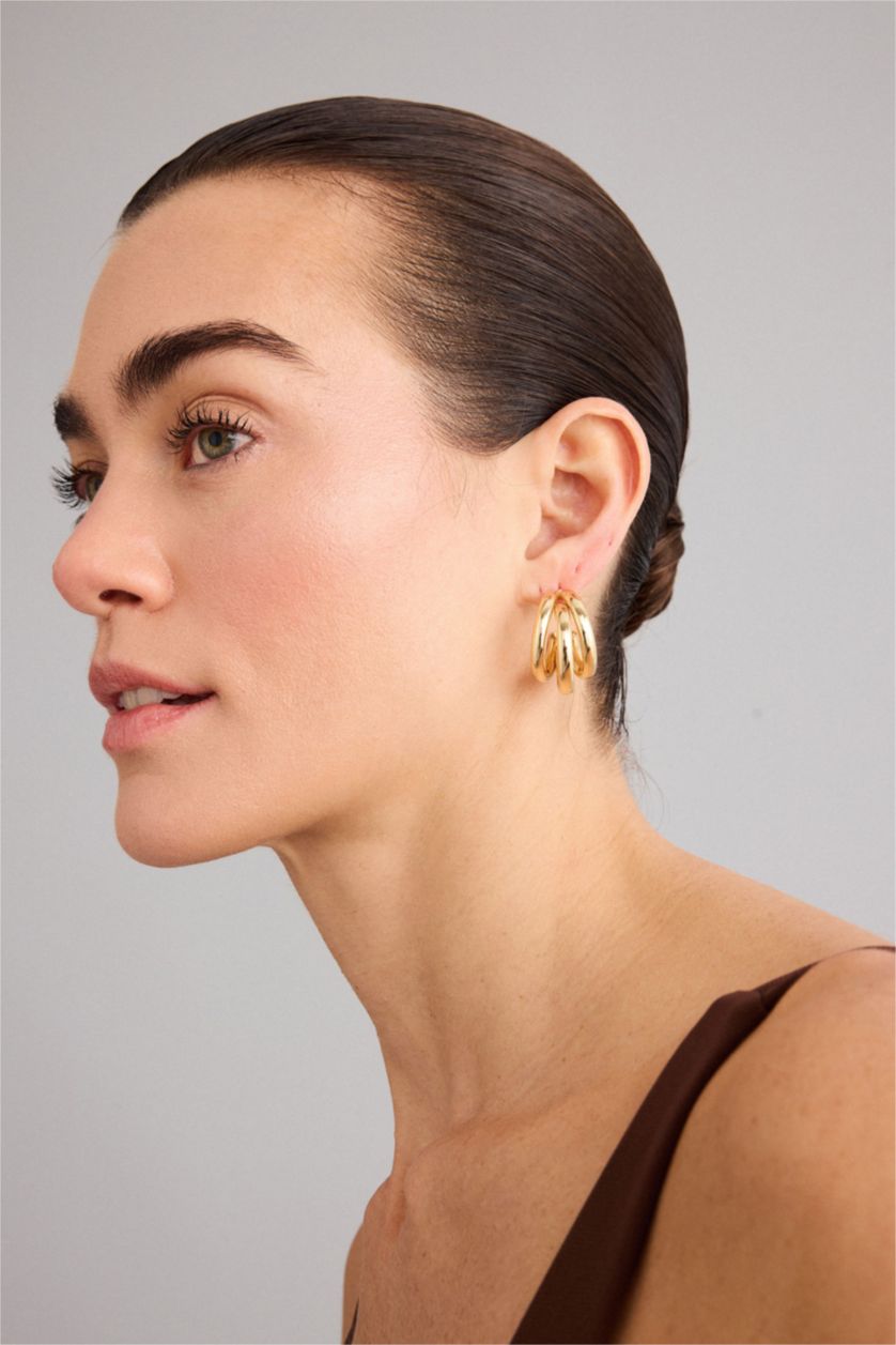WOMAN GOLD Woman 2 Piece Earrings