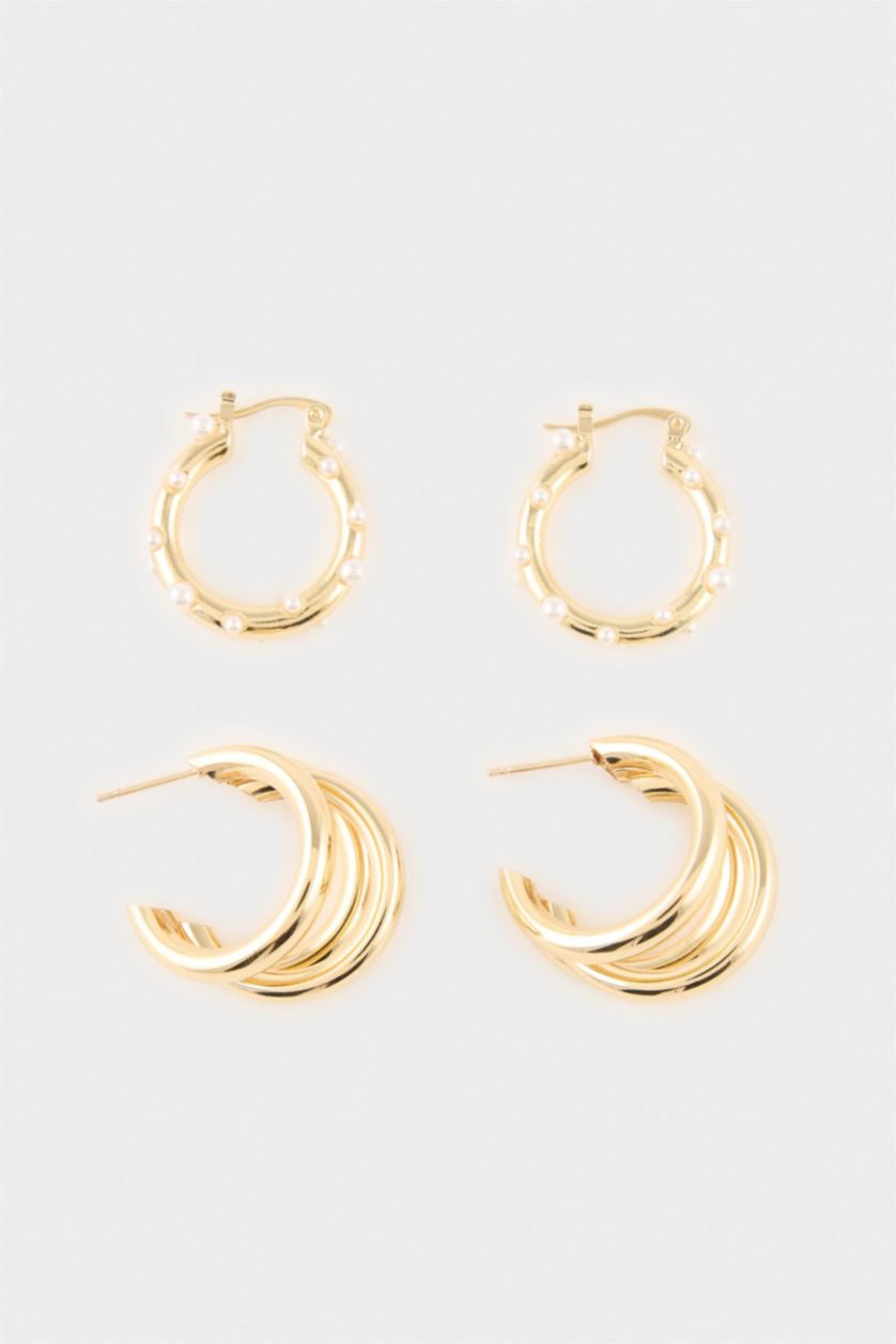 WOMAN GOLD Woman 2 Piece Earrings