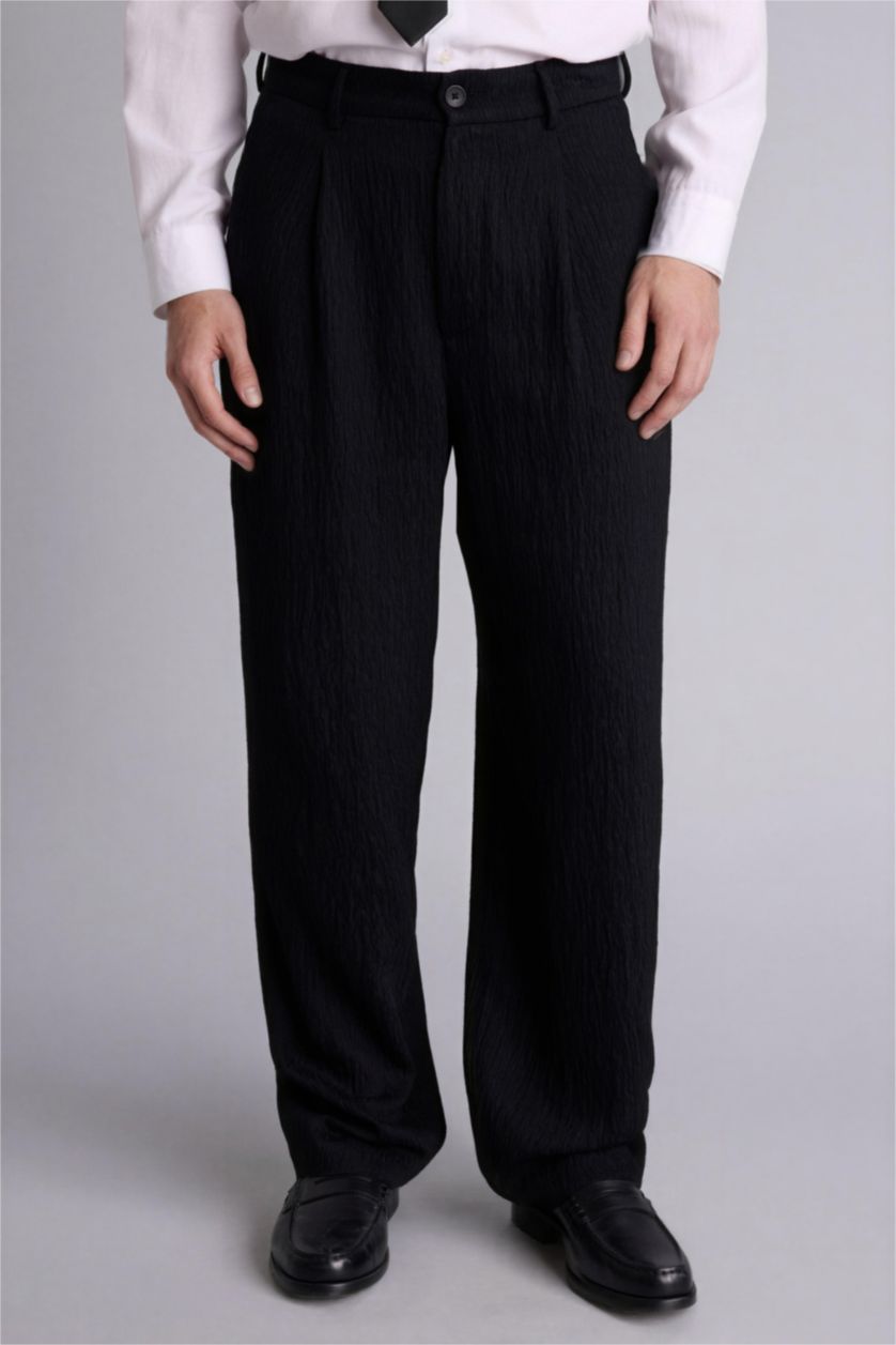 MAN Black Trousers