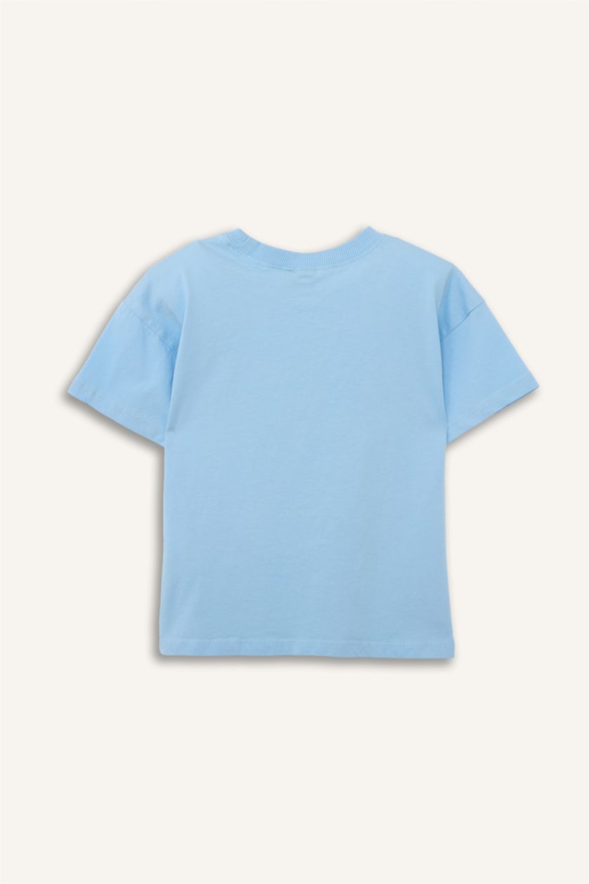 Erkek Bebek Mavi Disney Lilo & Stitch Erkek Bebek Tişört