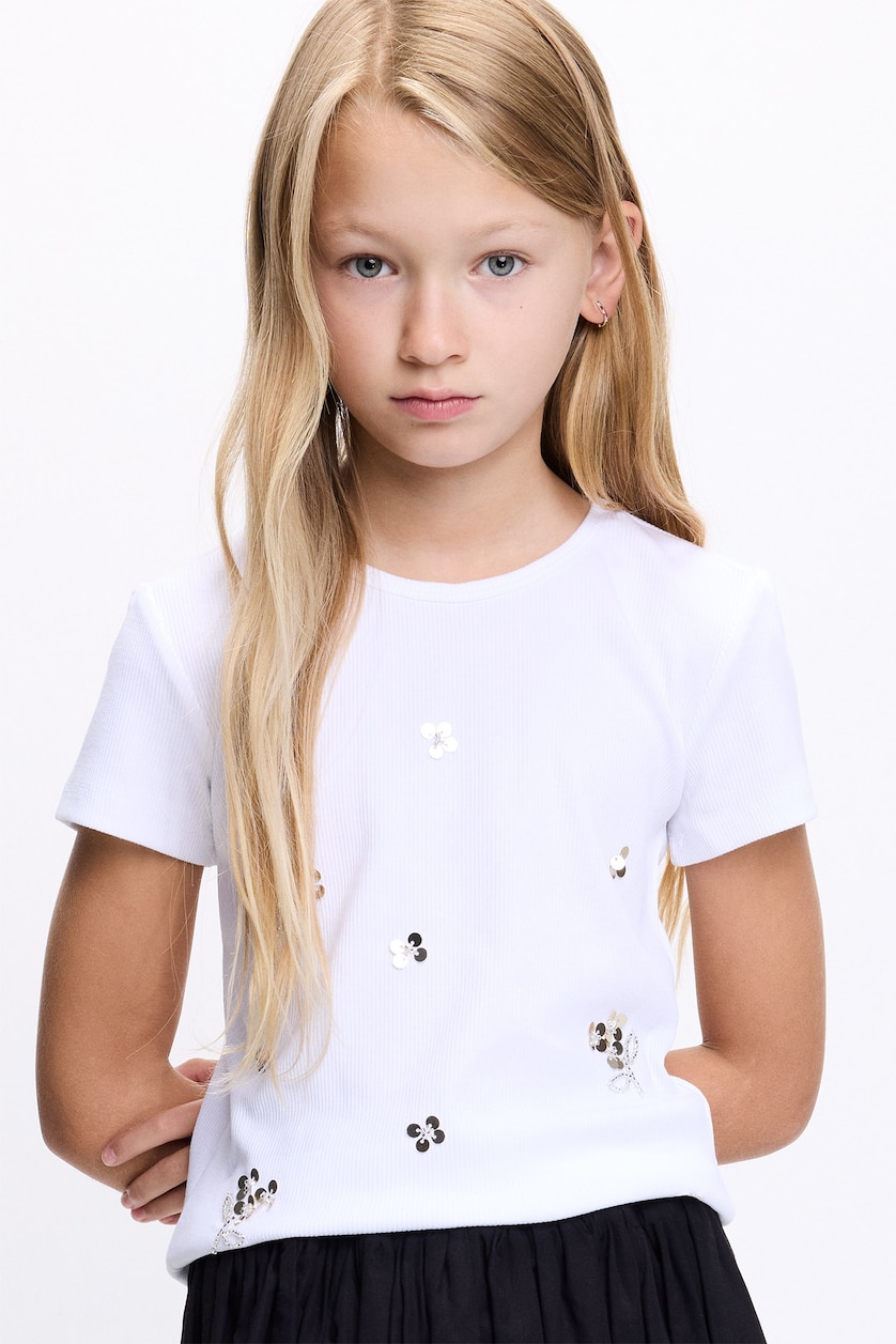 GIRLS & TEENS White Girl Short Sleeve T-Shirt