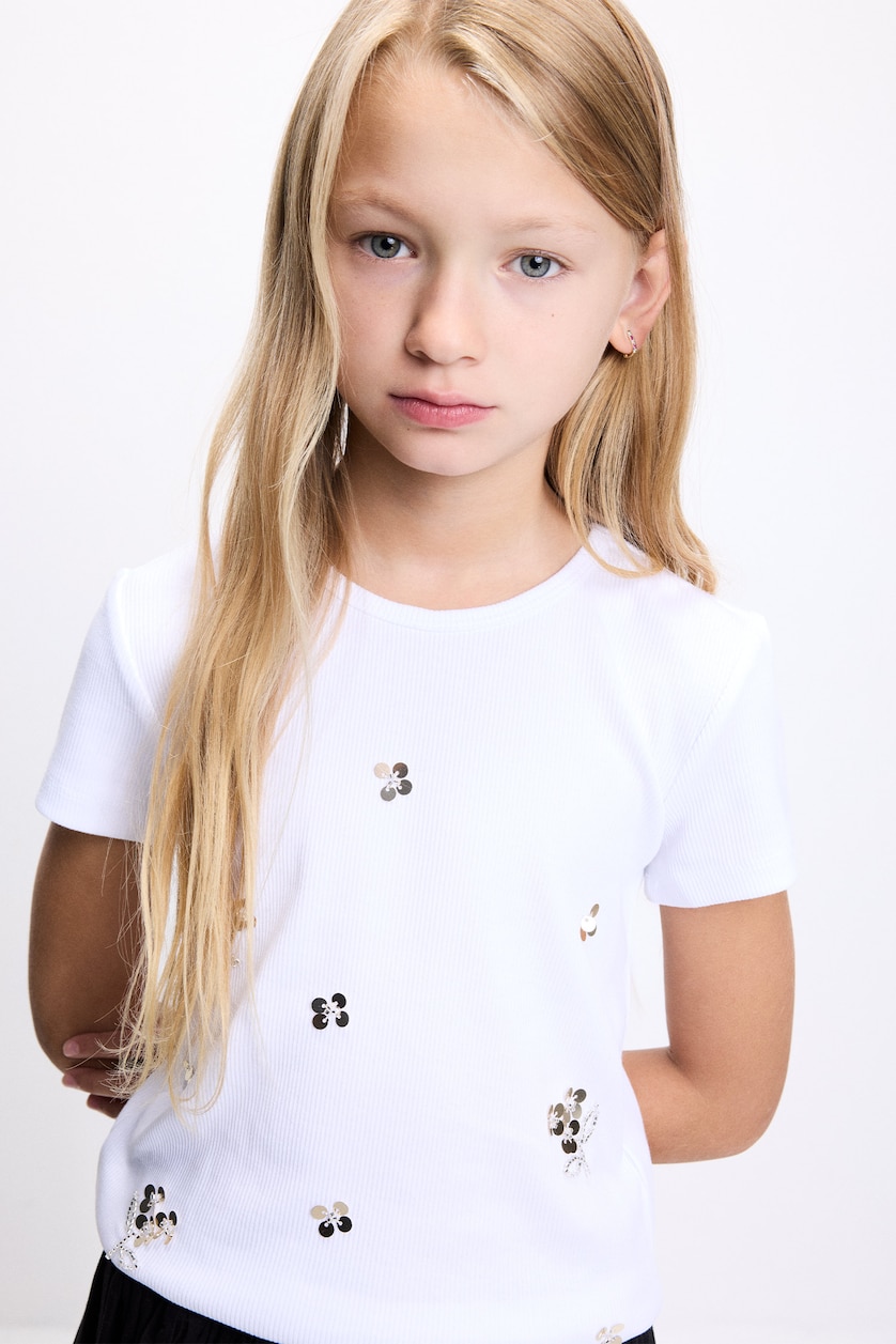 GIRLS & TEENS White Girl Short Sleeve T-Shirt