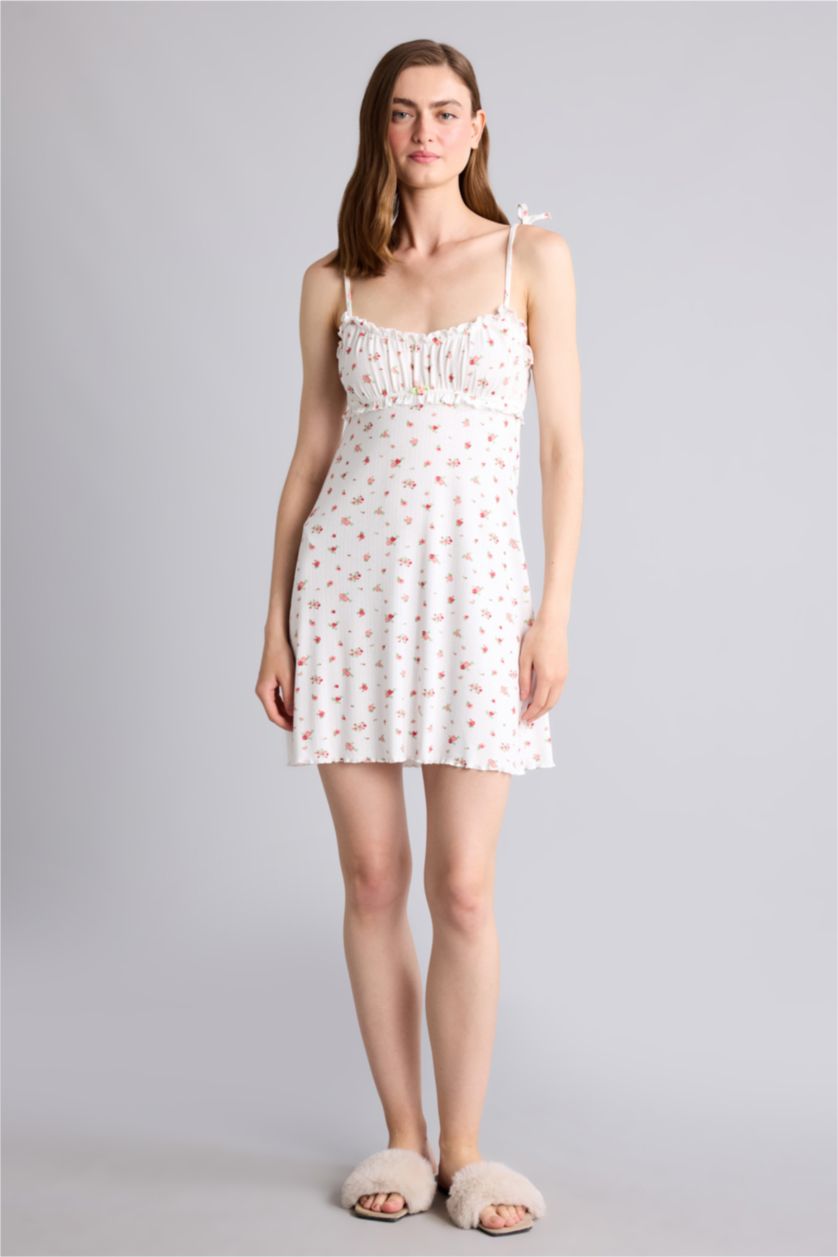 Women Ecru Knitted Dress