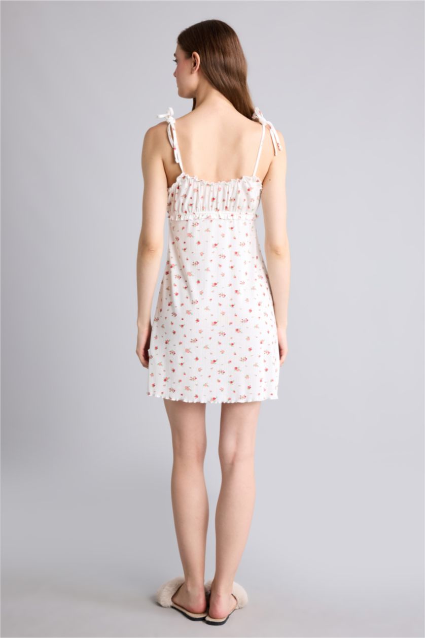 Women Ecru Knitted Dress