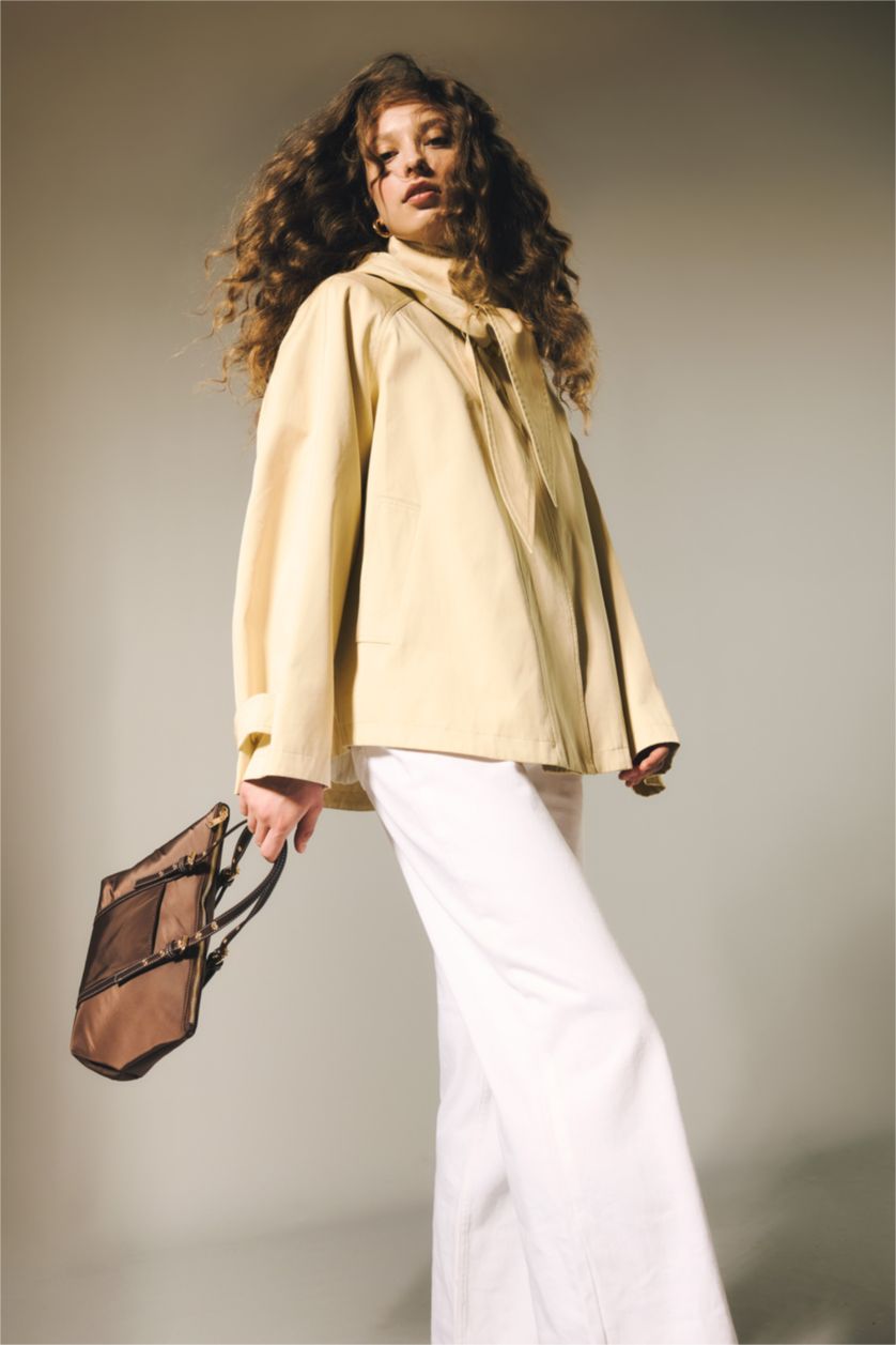 Kadın Bej Trençkot