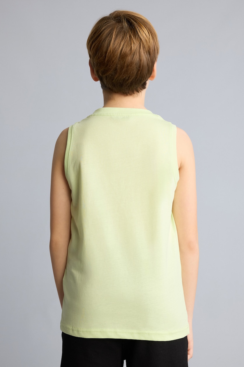 Young Boys - Teen Boys Mint Boy Regular Fit Tank Top