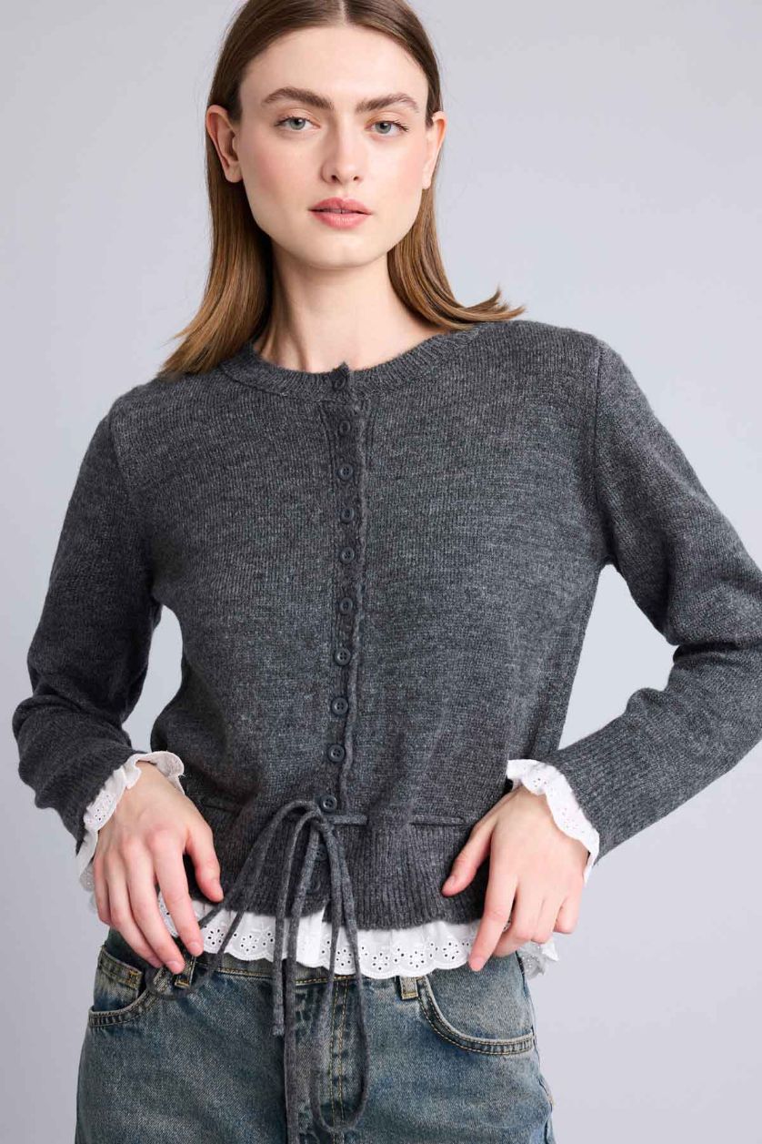 نساء أنثرا Slim Fit Cardigan