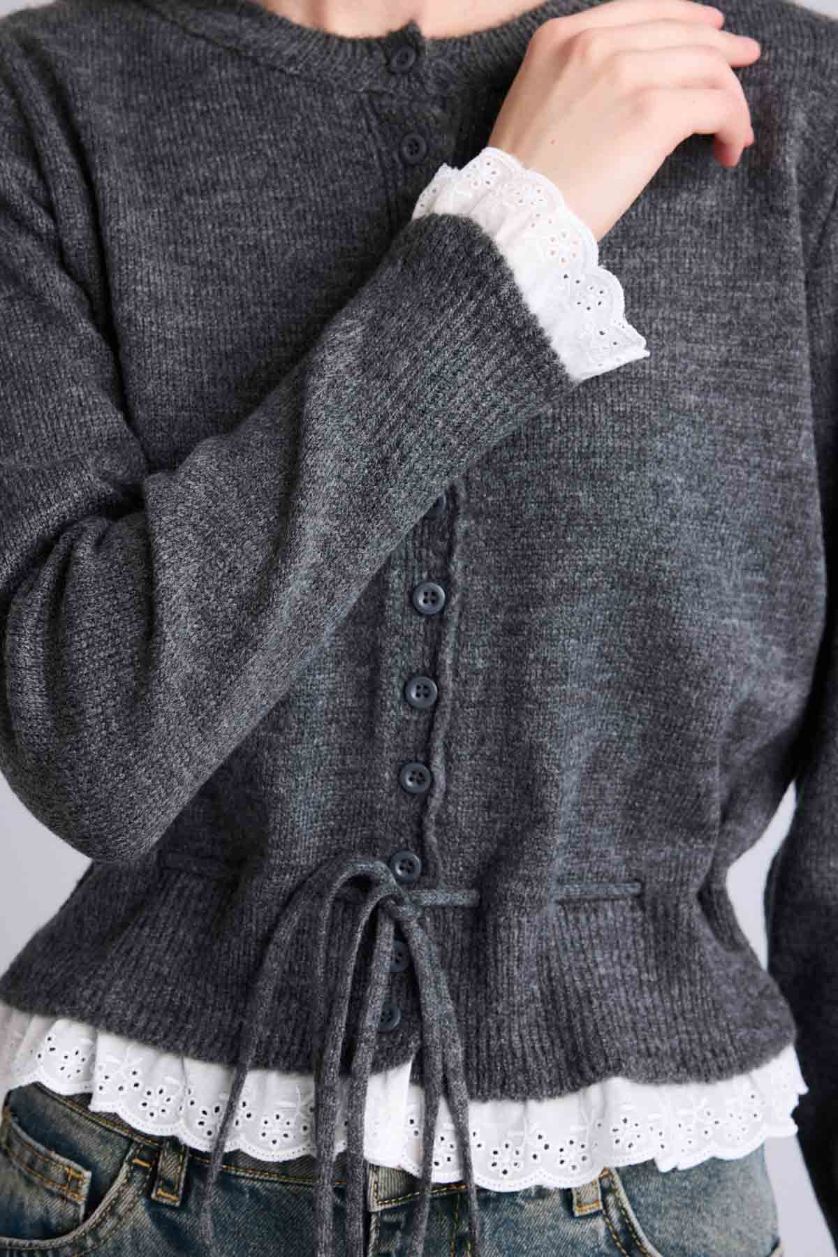 نساء أنثرا Slim Fit Cardigan