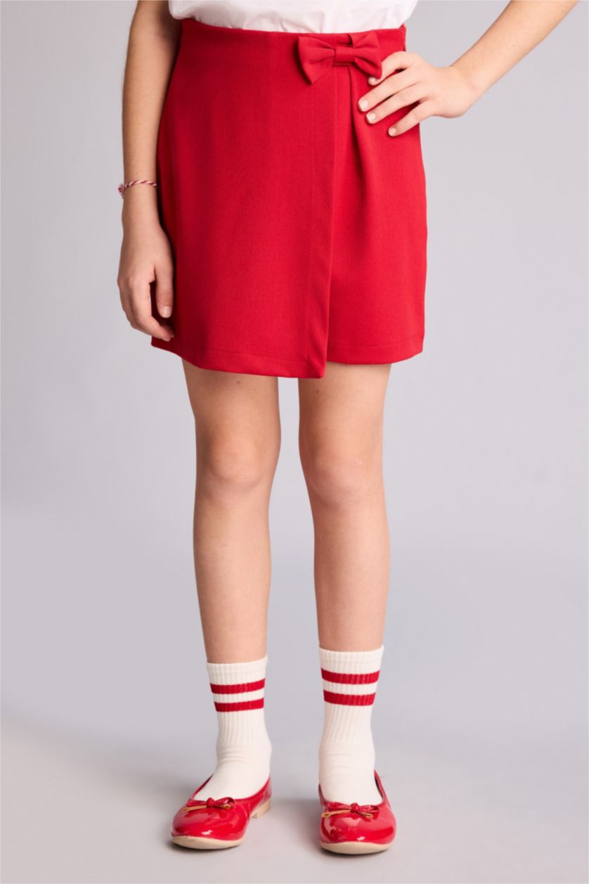 Kız Çocuk - Genç Kız Kırmızı Etek Kız Çocuk