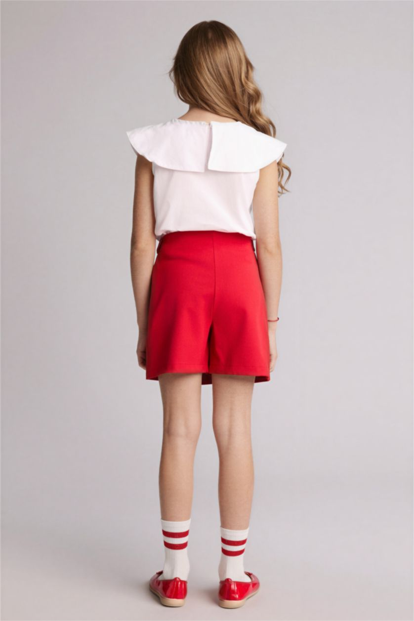 Kız Çocuk - Genç Kız Kırmızı Etek Kız Çocuk