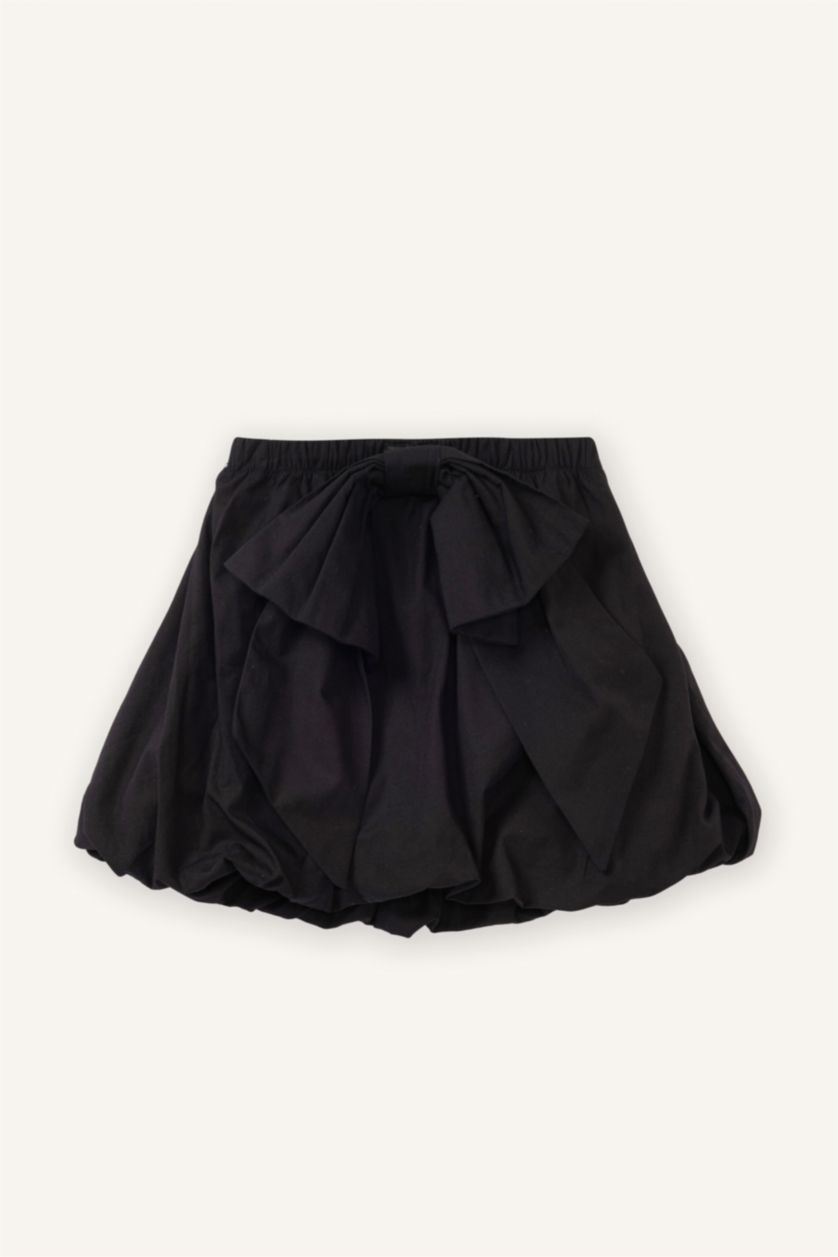 Kız Bebek Siyah Poplin Etek Kız Bebek