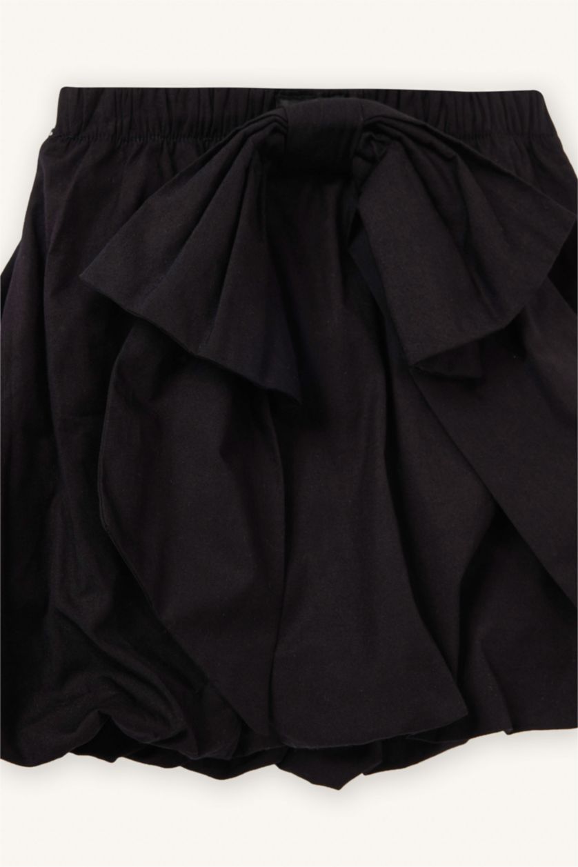 Kız Bebek Siyah Poplin Etek Kız Bebek