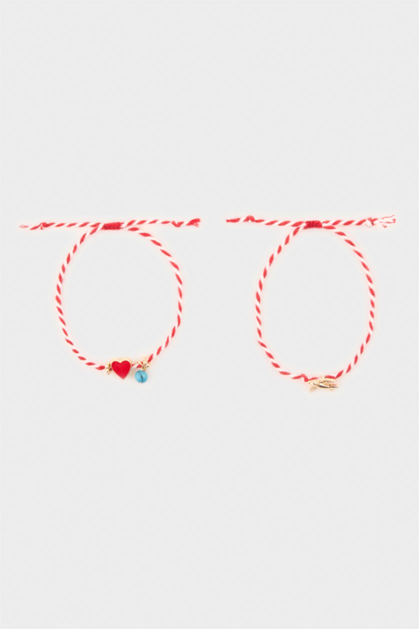Kadın Kırmızı Kadın 2'li Marteniçka Bileklik