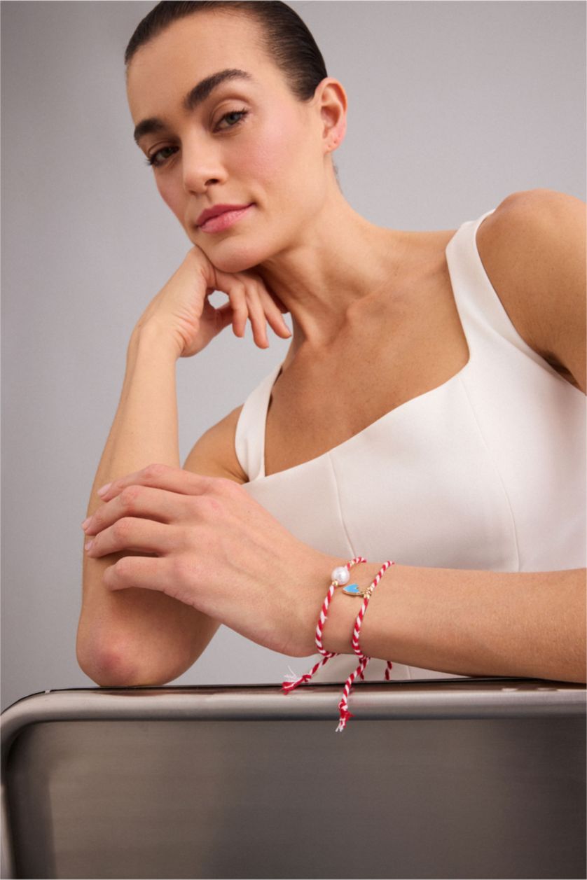 Kadın Kırmızı Kadın 2'li Marteniçka Bileklik