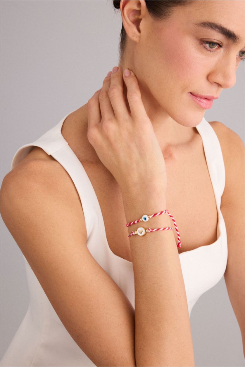 Kadın Kırmızı Kadın 2'li Marteniçka Bileklik